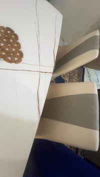 طاولة طعام • ٤ كراسي • جديد