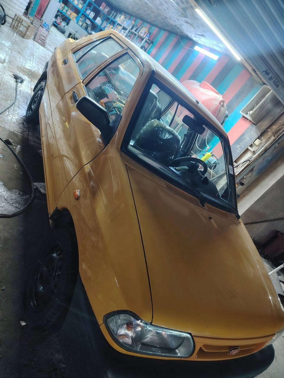 سلام عليكم سايبا موديل 2024 سياره زيرو زيرو ماشيه 36 سياره بسمي هزه وسنويه جدده سياره مابيه اي نقص رقم بغداد انكليزي منظومه غاز 60لتر مكاني بغداد شعب بوب شام 
اي ستفسار تصال على. رقم *********** 
السعر75ورقه وبيه مجال
