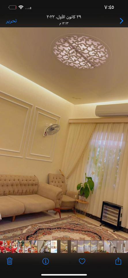 بيت للبيع حي القاهره الاولى  ١٤٠متر فول مواصفات.   ً
🎀استقبال كبير ٤في ٦.
🎀هول وموزع ٣في ٦
🎀مطبخ ٣في ٦
🎀صاله كبيره ٤في ٦
🎀غرفه ٤في ٥
🎀حمام صغير بالإضافه إلى تواليت خارجي
الطابق الثاني
🎀غرفه سويت ٧في ٦
🎀غرفه ٤في ٤
🎀غرفه ٤في ٥
🎀حمام ٣في ٢
بالاضافه إلى بلكونه مغلقه وطابق ثالث يحتوي مخزن ٧في ٥
السطح ايزوكام مزود بمنضومه ماء بوستر
البيت مرمر وحجر وسقوف حديثه كونكريت مسلح
الواجهه ٧ونص
شارع عريض خلف الحسينيه ثاني بيت من الركن قريب عالشارع العام من جهه المجسر باتجاه طريق البصره البناء سنه ٢٠٢١
البيت مزود بمنضومه تحليه رئيسيه وكاميرات
البيت يباع مع مطبخ تركي سعر المطبخ فقط ٧ملايين
الاثاث حسب الاتفاق بالإضافه إلى السبالت الكنتوريه عدد٧بحاله ممتازه جدا مع سقيفه خارجيه للسياره بعرض ٣متر البيت اي نقص مابي للاستفسار واتسب ***********اي صور ندزهم عن طريق واتسب البيت وصل ٣١٥اي سعر تحت المذكور رجاءا عدم الاتصال نكون ممنونين من حضرتكم الاتصال فقط للاتفاق مع ابو البيت شكرا لتفهّمكم

