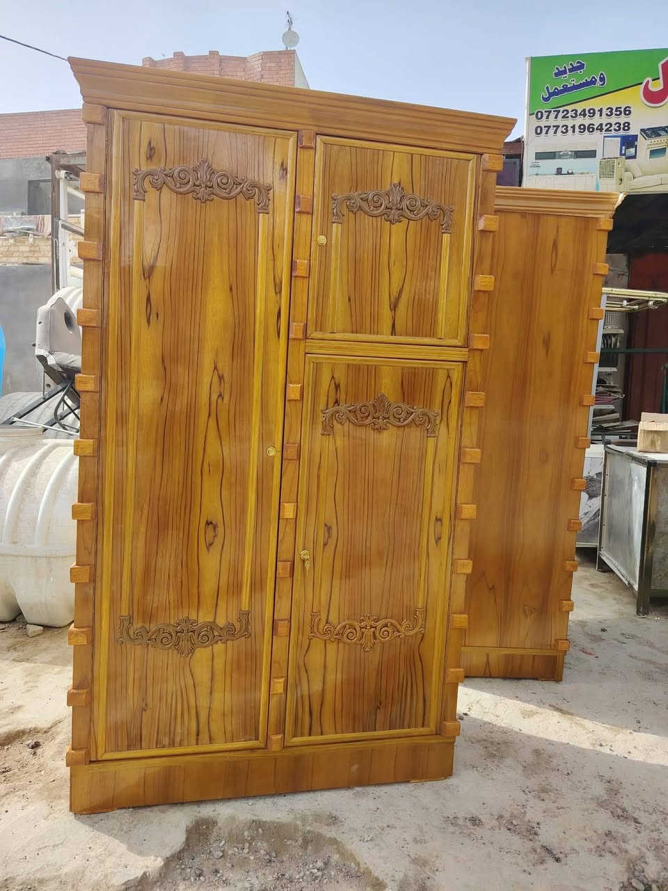 كناتير جديده شغل فول صاج مو سوكي تعبان
كنتور بابين جديد ب170 الف 
بوفيات جديده 
بوفيه متر و20 ب100 الف
بوفيه متر ونص ب120 الف
بوفيه مترين ب140 الف
بوفيه مترين ونص ب170
كنتور 3 باب جديد ب270 الف 
كنتور 4 باب ب325 الف


**إذا كنت صاحب هذا الإعلان وتريد حذفه لأي سبب، رجاءا أرسل رسالة إلى الدعم الفني**