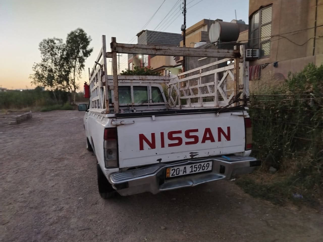 نيسان شبو ط  ٢٠٠٢  للبيع او مراوس  كيا حمل.
السياره باسمي تحويل مباشر  سنويه ٢٠٣٠ 
العنوان ديالى  بعقوبه  الحديد


**إذا كنت صاحب هذا الإعلان وتريد حذفه لأي سبب، رجاءا أرسل رسالة إلى الدعم الفني**