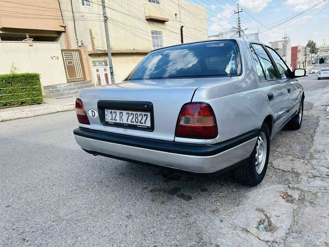 نيسان صني موديل ١٩٩١ تبريد شغال شرط بارد ثلج  كابون بنزين بيها ماسقط  سنويه ورقم جديد هزه جديد طخم تايه جديد طخم ورى وكدام شرط داخل جديد  لايت زينول  السياره ما ناقصها شي  
السعر ٤٠
الاستفسار ***********
‭٠٧٥٠ ٥٢٨ ٨٦٦١‬
