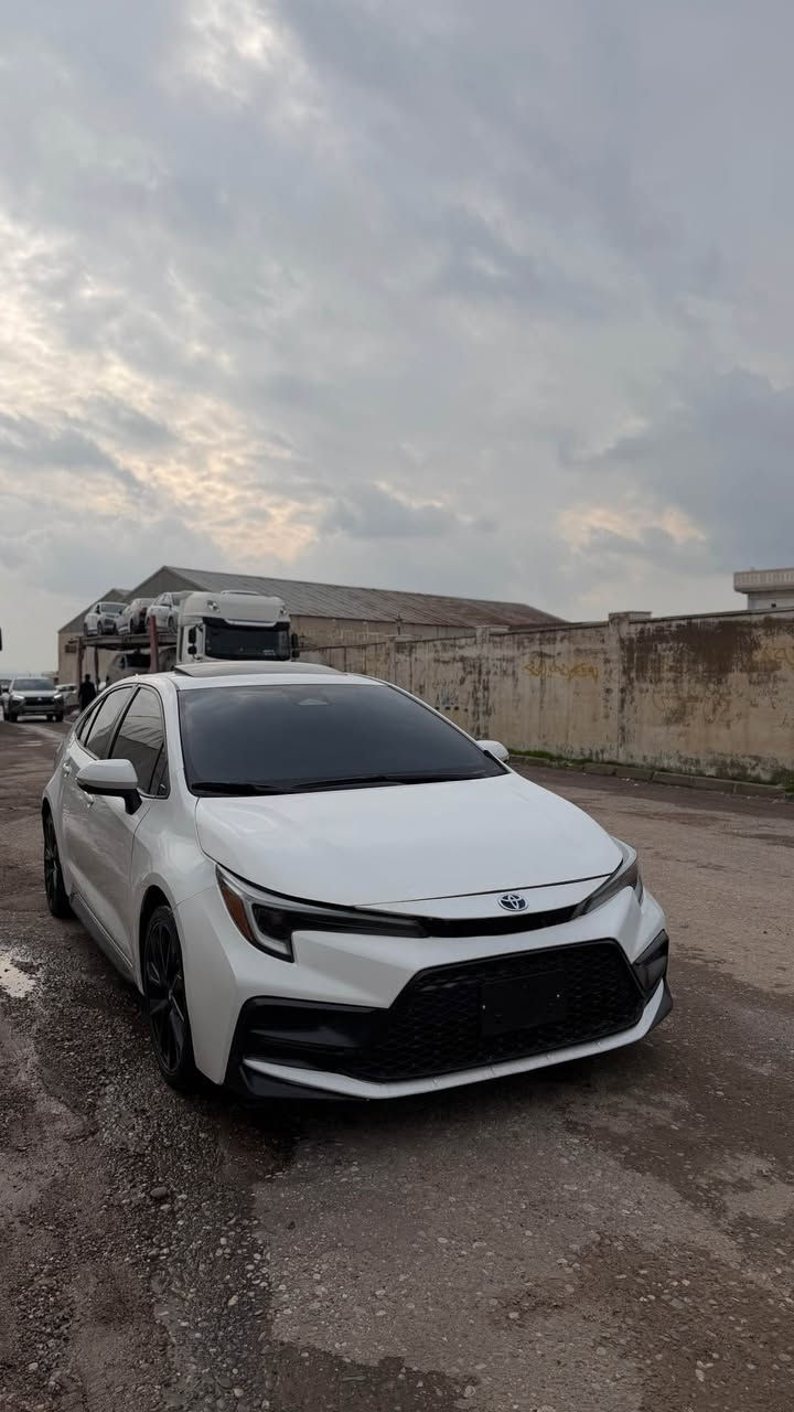 سلام عليكم 
للبيع فقط 
كرولا Se
Hybrid 
فول مواصفات بصمه +فتحه
امريكي 
موديل2023
ضرر// حادثها فقط بنيد مصبوخ 
 وعندك باب وجملغ كلير امرييكي 
مابي دواخل 
سعر143
كاتي يترقم دهًوك
عنوان عقره معرض زينه
*********** اكر, نينوى
