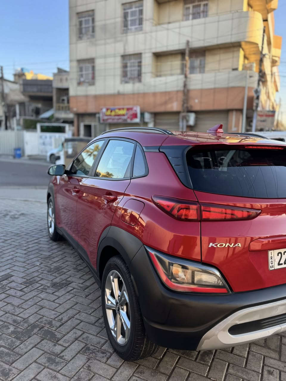 سلام عليكم هونداي كونا خليجي موديل 2022نضيفه 
ماشيه 40km سياره بصمه رقم اربيل 

معروفه موصفاته 
مكاني بغداد الشعب 
السعر 155
للستفسار ***********
