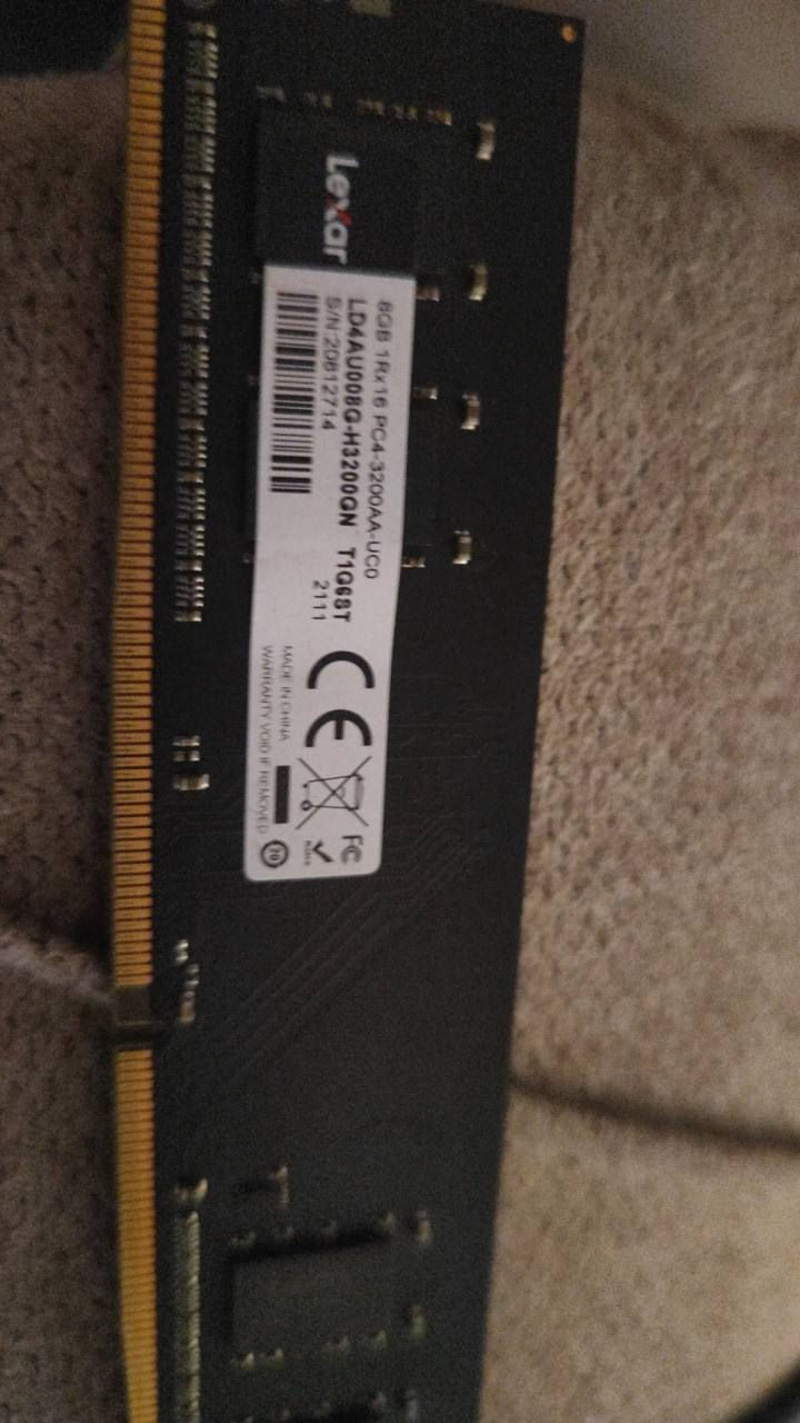 السلام عليكم
عندي رامات قطعتين مختلفات 
سرعه ٣٢٠٠
8+8 

پـ150الف


**إذا كنت صاحب هذا الإعلان وتريد حذفه لأي سبب، رجاءا أرسل رسالة إلى الدعم الفني**