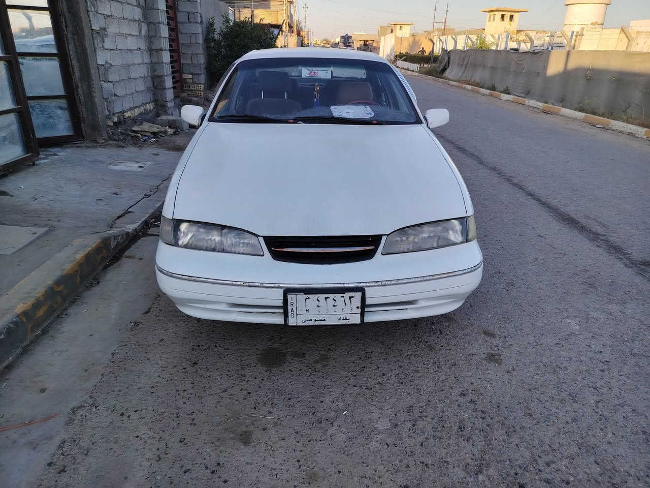 السلام عليكم سيارة برنس فراشه الون ابيض رقم انكليزي بغداد سعرها 40 بيها مجال مكان السيارة بغداد التاجي
***********
