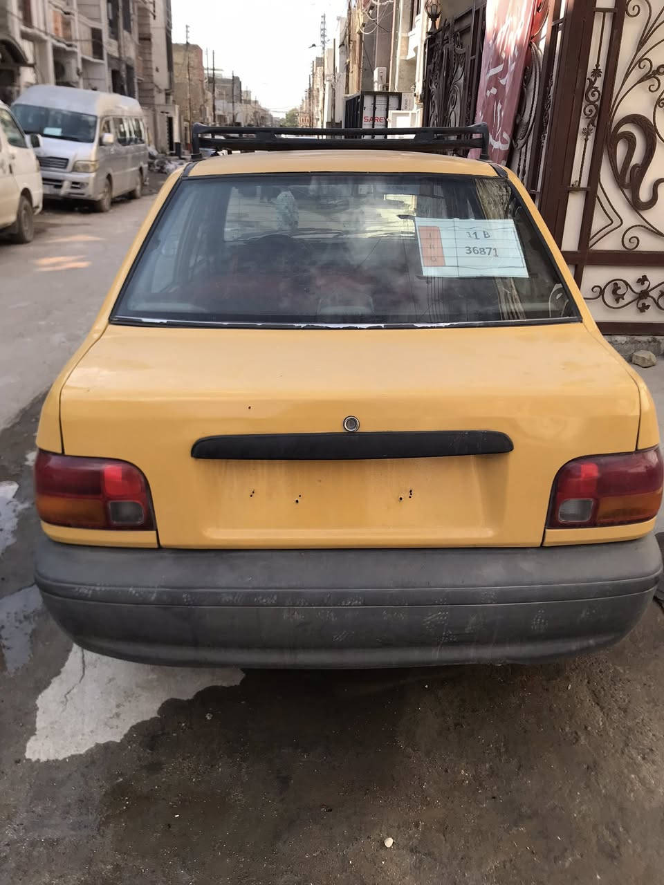 سايبة 11 شاصي جديد بلادي مومعمر كير ومكينه خير من الله هيه وغرمات مصفره ورقم طالع سعره 28 بغداد ورقمي *********** والشراي يدلل
