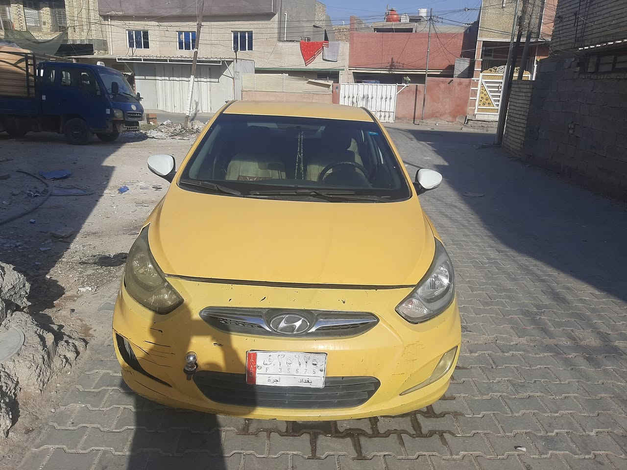 اكسنت ٢٠١٤ محرك ١٦٠٠ دوش خليجي تبريد وكير وحدادية فقط المحرك بي مشكله رون مو ثابت ابيعها على وضعها باسمي  السعر ٧٠  رقم *********** مكاني حي اور
