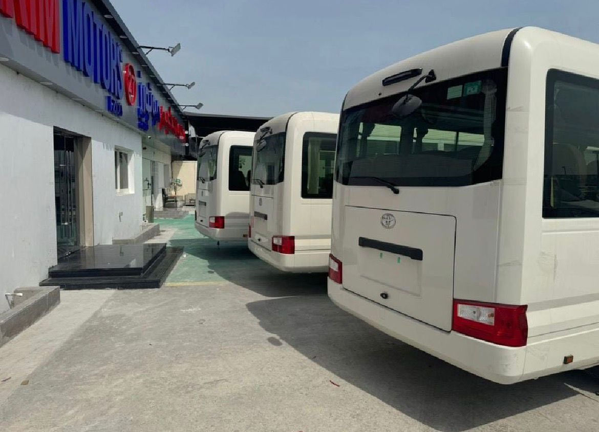 سلام عليكم
متوفر تصدير تويوتا كوستر 2025 كافه الانواع 
متوفر كير عادي ومتوفر كير اوتو
ومتوفر محرك من 2.7 فما فوك بانزين وديزل
الاسعار مناسبه ومتوفر نظام الاقساط سعر شامل كمرك وضريبه ورقم شمالي
مده وصول سبوعين كحد اقصى
للاستفسار اتصال على الرقم واتساب:
0784 105 3287
