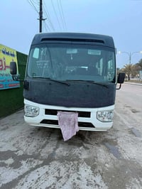 🚐 كوستر تويوتا للبيع موديل 2020 السيارة كفالة صبغ ماعدا الأماكن المبيّ...