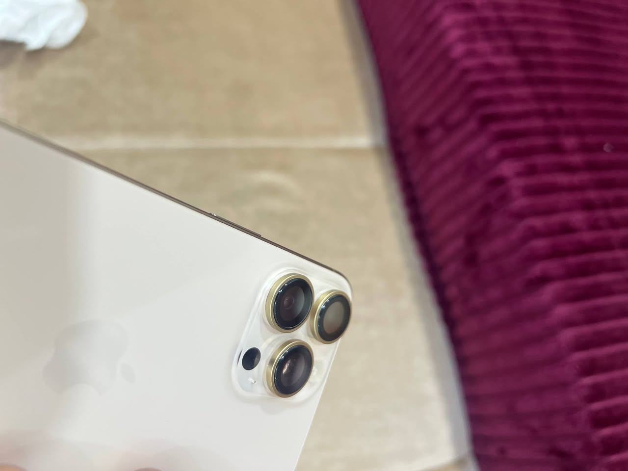 السلام عليكم
🔴 للبيــع ايفون 16 برو ماكس لون ذهبي .

بطارية 100 ٪

شرق اوسط ضمان ماستر .

بعدة ب الضمان .

ملحقات كاملة .

استخدام شخصي فقط وقليل .

💲 السعـر خـاص الناصرية مركز


**إذا كنت صاحب هذا الإعلان وتريد حذفه لأي سبب، رجاءا أرسل رسالة إلى الدعم الفني**