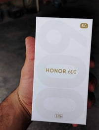 📱 للبيع HONOR 600 .5G  Lite  ✅ الجهاز مستخدم بحالة ممتازة. 📦 جميع أغرا...