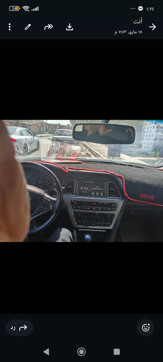 بيع مستعجل سوناتا رقم قادسيه الانكليزي وارد امريكي ضربتها جاملغ وبنيد للبيع السعر ٩٥ جاهزه من كلشي اتصل ***********
