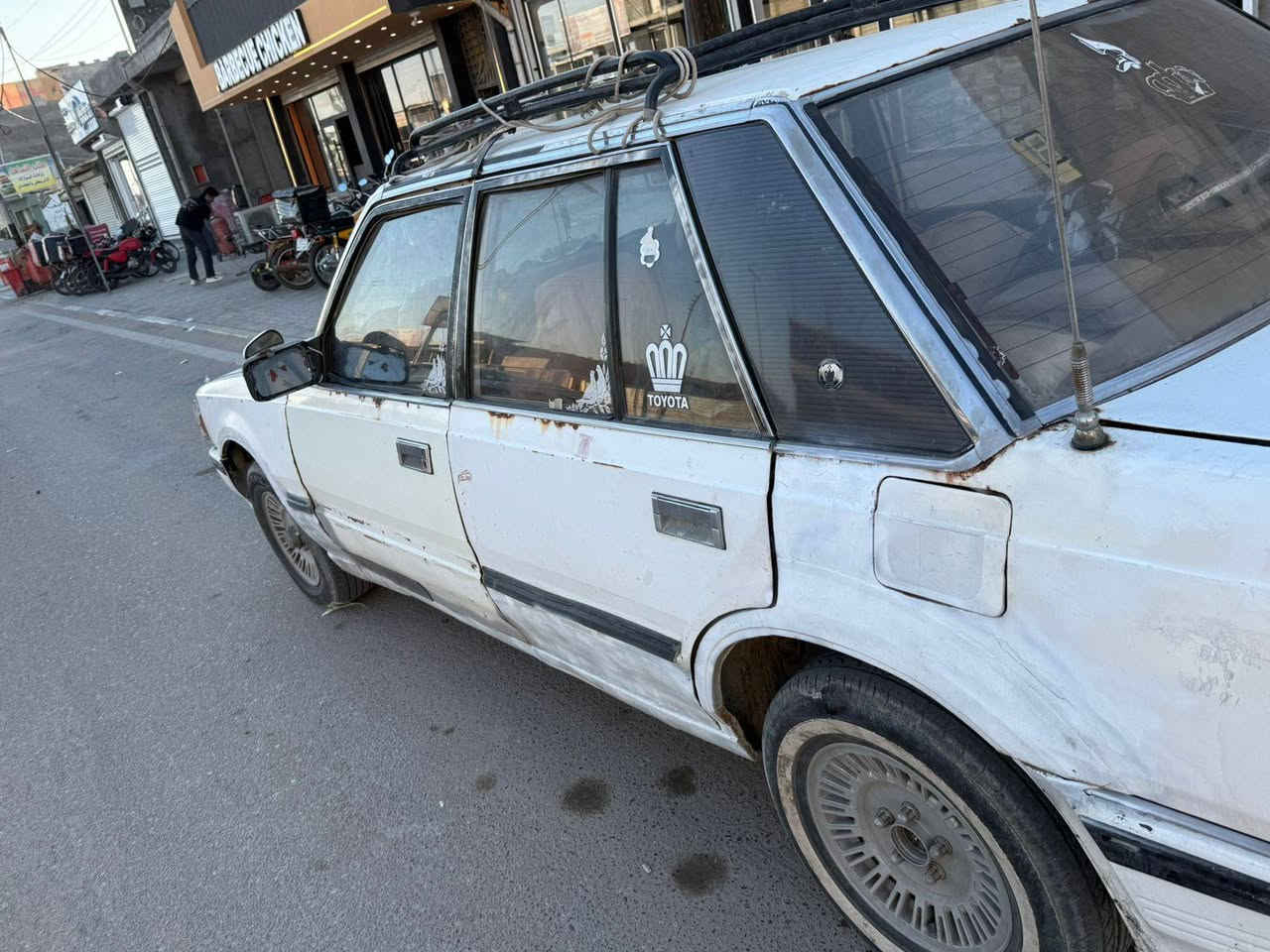 السلام عليكم
لبيع  سياره سوبر  85 بيه مكينه 2500v 
كهربائيات شغاله+بيه مسجل شاشه
حداديه +تايرات 60%100 
رقم صدامي نينوى سنويه منتهيه
مكان السياره البصره ابي الخصيب 
السعر 10$ 🔒
رقم‏‪***********‬‏
‏‪***********‬‏
