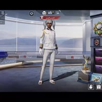 حساب ببجي • مستوى ٧٥ • قبطان نوادر