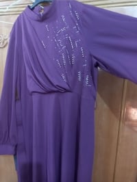 فستان • بنفسجي • قياس ٥٠