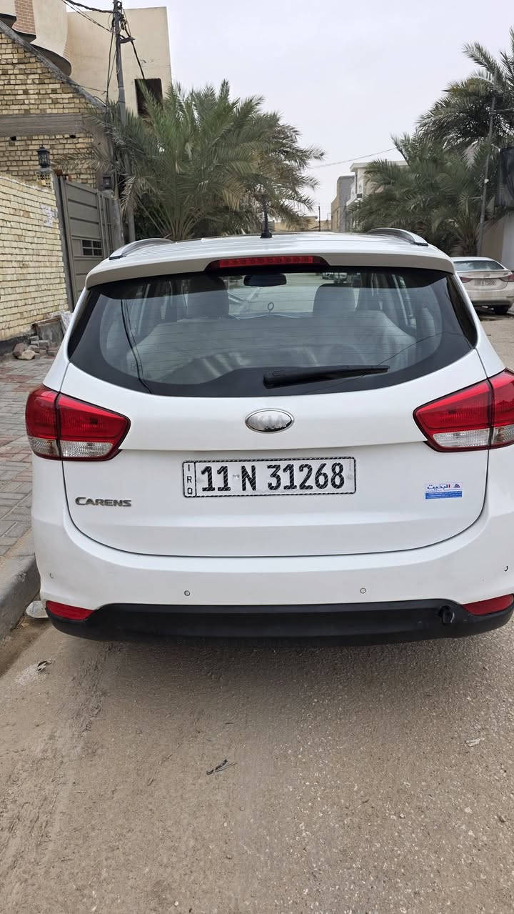 السلام عليكم
كارنز موديل ٢٠١٤ 
رقم بغداد الجديد بأسمي 
كير محرك تبريد كفاله 
بدون حادث 
بدون صبغ
ماشيه ١٠٠ وقابل لزياده 
مكاني كربلاء المقدسه
السعر (١٤٥) وبيها مجال 
أو مرواس بسياره كوري خصوصي 
***********
