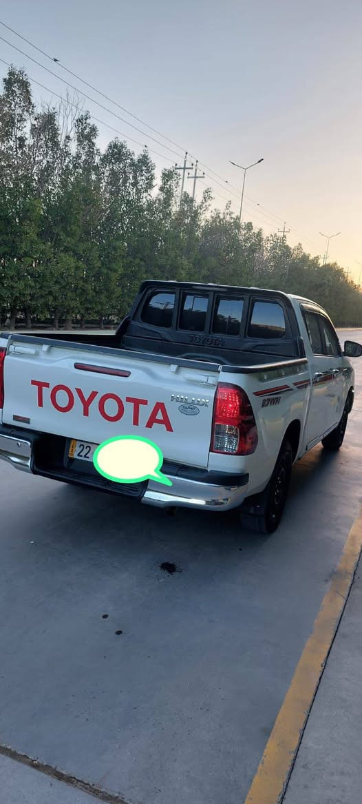 سلام عليكم بيكم هايلكس 2024 كير عادي ساز رقم اربيل للبيع ماشيه 22الف ضمان شركه سياره مدوشمه مفروشه كاعيه السعر 250بيه مجال بسيط ‏‪0774 238 8692‬‏
