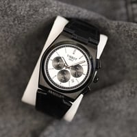 Zain_Watch ساعة رجالية ماركة TISSOT  المواصفات  .اللون ابيض واسود .ساع...