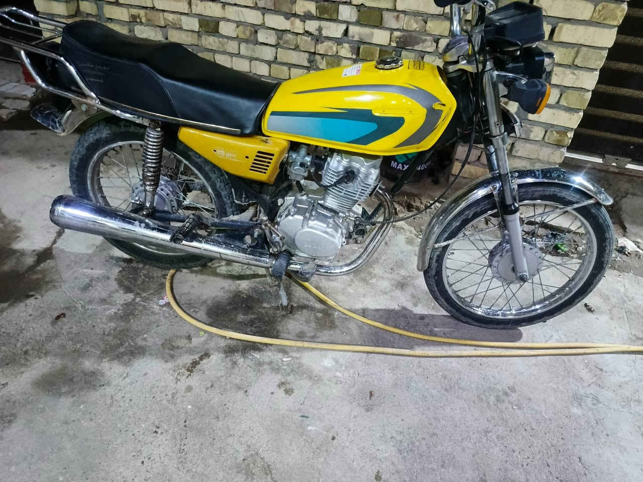 سلام عليكم دراجة تعمير قبل 6اشهر عمرته ورايد ابيعه سعر 550وبيه مجال قليل دراجة عوزه تريب شويه بدون اوراق ***********مكاني عماره حي قصور
