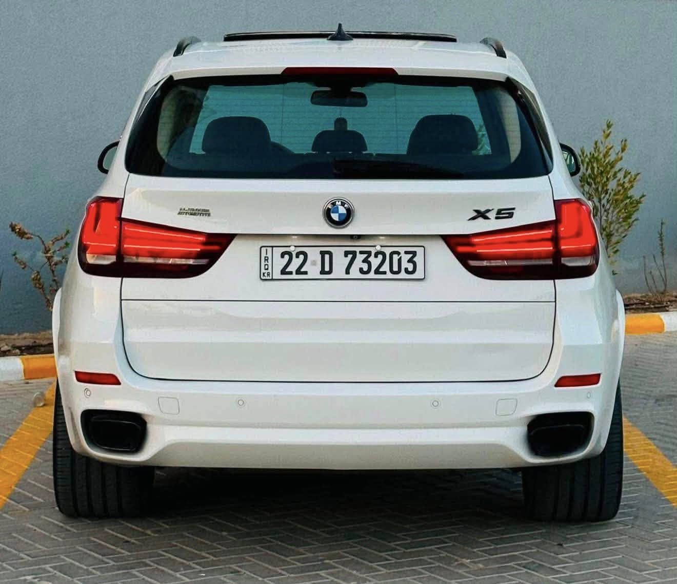 سلام عليكم
بي ام x5 
مكينه n55 3500 تون تيربو
خليجي وكالة العروش
سياره كلش جديده صفر مسج
ادامة كامله
رقم اربيل 
فول للاخير 
مكاني بغداد الدوره
سعر كلش مناسب 
***********
