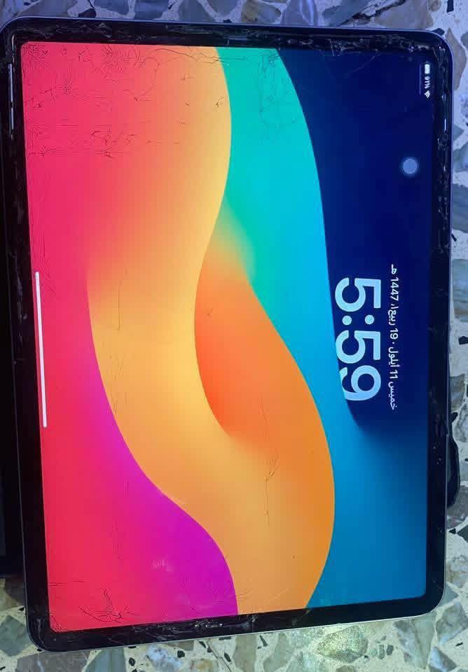 السلام عليكم
ايباد برو 2021 m1 ذاكره 128 بطاريه 81 ايباد كلش حلو وراقي 120 فريم كل الالعاب بس وكع من ايدي وصار بي كسر بالكلاس  شاصي نضيف ظهر نضيف فيس ايدي شغال لمس فول ما يعلك كامره شغاله كله شرط السعر ٣٥٠ الف شراي راسلني خاص


**إذا كنت صاحب هذا الإعلان وتريد حذفه لأي سبب، رجاءا أرسل رسالة إلى الدعم الفني**