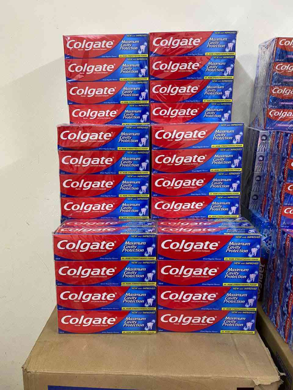 منتجات كولجيت بأكثر من صنف ونوعية...
نونو للتسوق المنزلي 
الصقلاوية مركز الناحية 
مقابل كراج البلدية القديم


**إذا كنت صاحب هذا الإعلان وتريد حذفه لأي سبب، رجاءا أرسل رسالة إلى الدعم الفني**