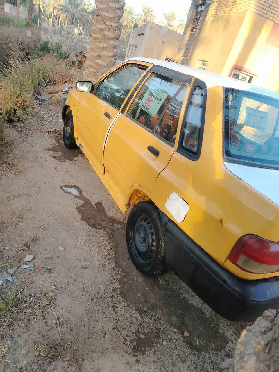 السلام عليكم شباب سياره سايبه للبيع موديل 12تحويل مباشر سنويه 2030تصقط مصفره من كلشي المكان بابل ***********السعر17
