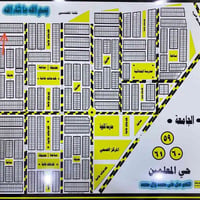 قطعة طابو مقاطعة المعلمين ٥٩٥٨٤ بظهر الاتصالات والنسيج قريبة من الحولي...