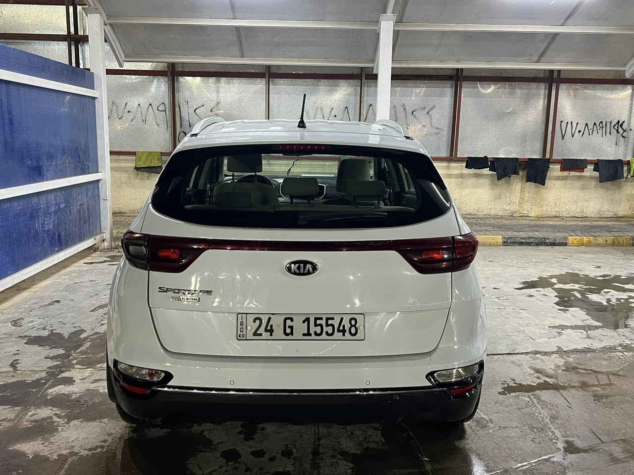 كيا اسبورتج 2019  خليجي خليجي
اقره المنشور  مكلف بالنشر اخوان
 جاملغ خلفي صبغ
مواصفات تحكمات استيرن جهتين/ شاشه كامره مودات قياده/ تخم تاير جديد/  حداديه امامي خلفي جديد/
تبريد قطعتين 
 حجم المحرك 2000 دوش 
 تحويل وكاله جاهز 
 بدون مراوس بيع فقط نقد
 السعر 163$ بيها مجال حك الجيه 
 عنوان بغداد
***********
