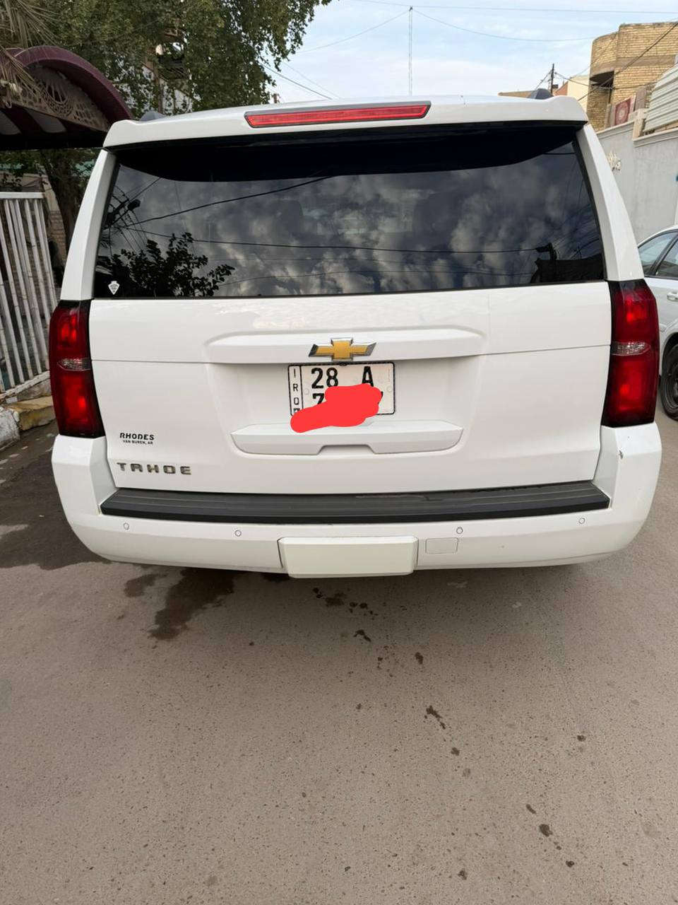 من رخصت الادمن تاهو موديل 15كتاب ضباط دخول جديد مواصفات LTنص موصفات حادث جاملغ خلفي فقط وبيهه كلير من امريكه مكانات بدون حادث بدون يرباك مكاني بغداد البلديات ***********وترهم مراوس
