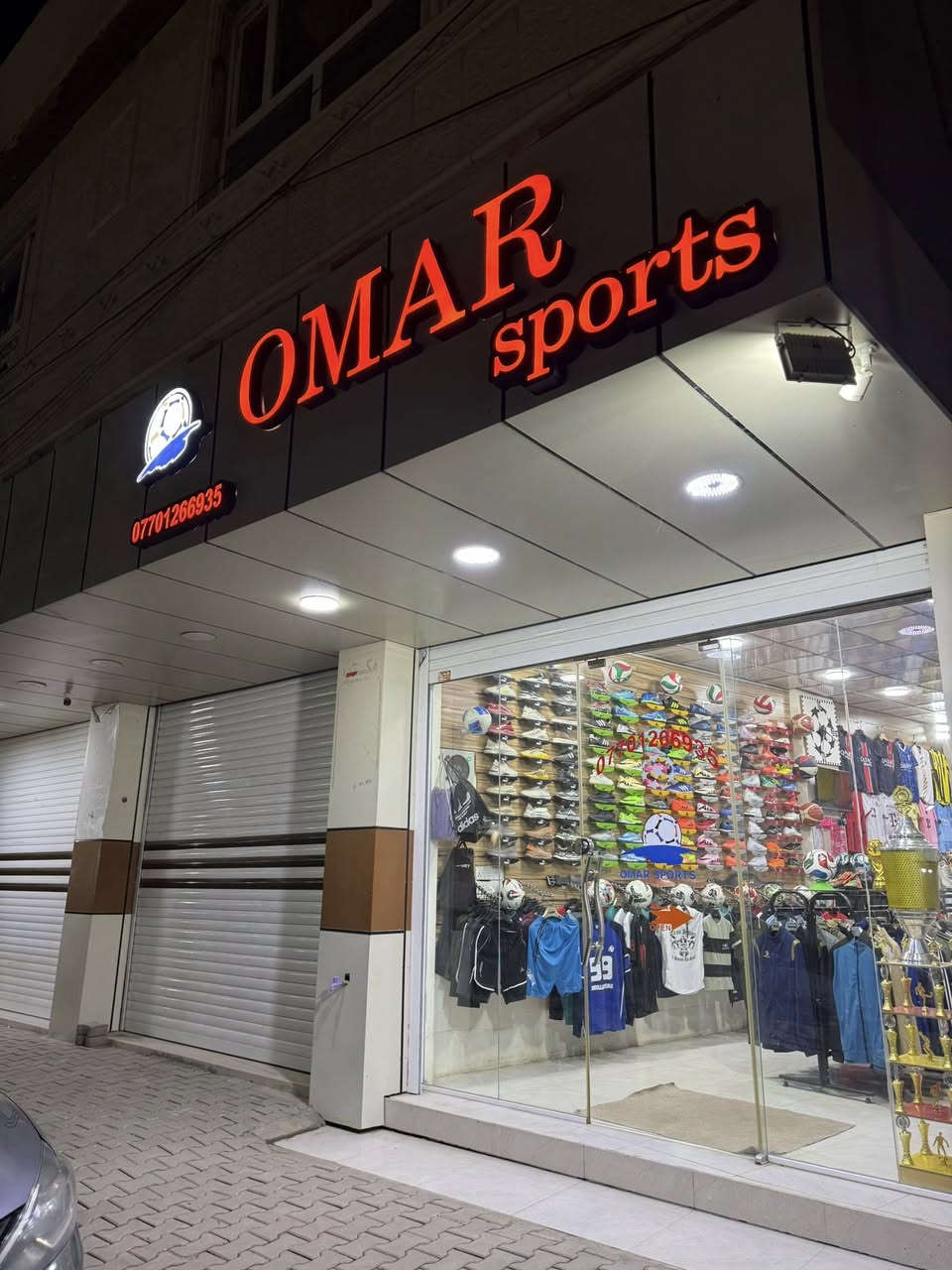 📢🔊 اعلانك وية مطبعة الجوهرة طوز غير شكل 😎💪

الدقة_الضمان_ السرعة بالتنفيذ ويانة 🚀👌💪

حمدالله تم تجهيز ونصب اعلان ( OMAR sports )
                
🔴 تميز باعلانك معنا ( مطبعة الجوهرة طوز ) 

لكتابة الحروف المجسمة ( 3D و 2D) ولقص الحروف بأحجام كبيرة وصغيرة كما في الصورة ادناه وبالوان حسب الطلب.
‏‎للمزيد من المعلومات
‏‎مراسلة الصفحة او الاتصال بالارقام التالية :   *********** ابو علي  ‏‎📞
 *********** علي مطبعة 📞

✔‏لسنا وحيدون ولكننا متميزون نحو الأفضل.
العنوان : طوز خورماتو - رأس السوق الكبير  - شارع ملا صفر
