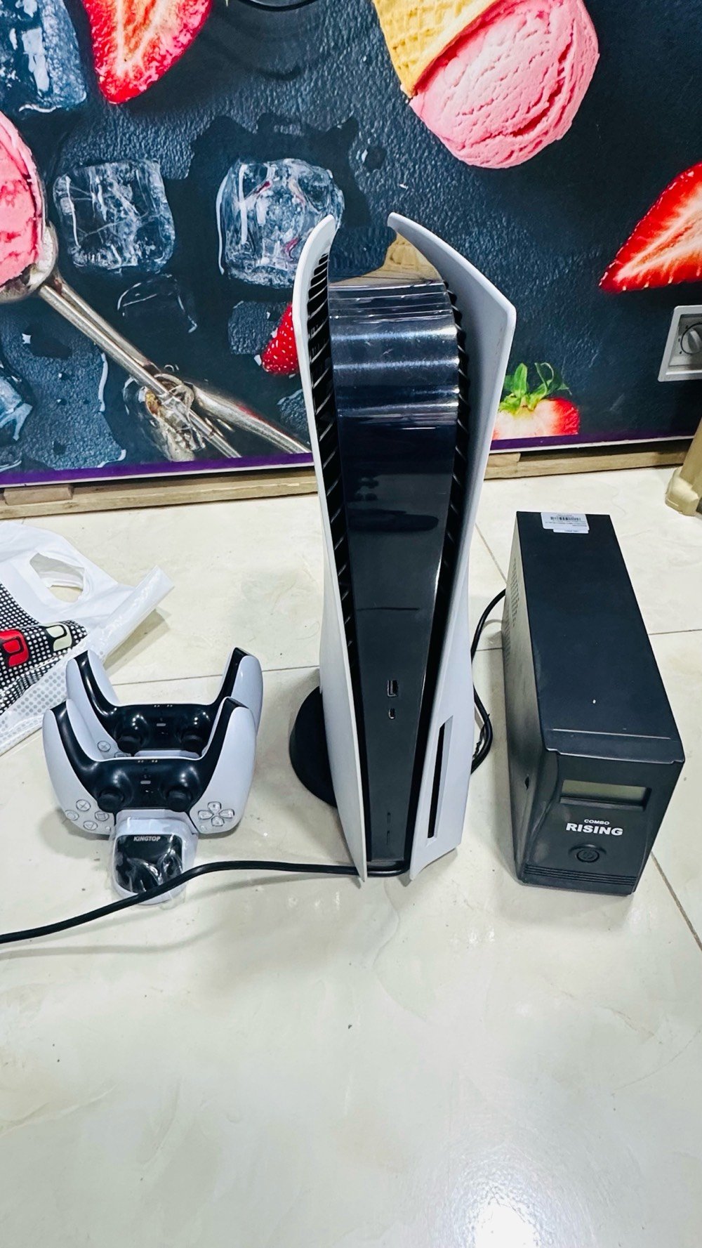 السلام عليكم ps5 للبيع

بلي 5 فات للبيع مستعمل قليل 

مع يدات عدد 2 

مع قاعده شاحنه يدات 

مع يوبس بطاريات ليثيوم يطول 20 دقيقه 

السعر 700 

إذا تريد فقط البلي 600 

مكاني بغداد المحموديه 

***********

***********