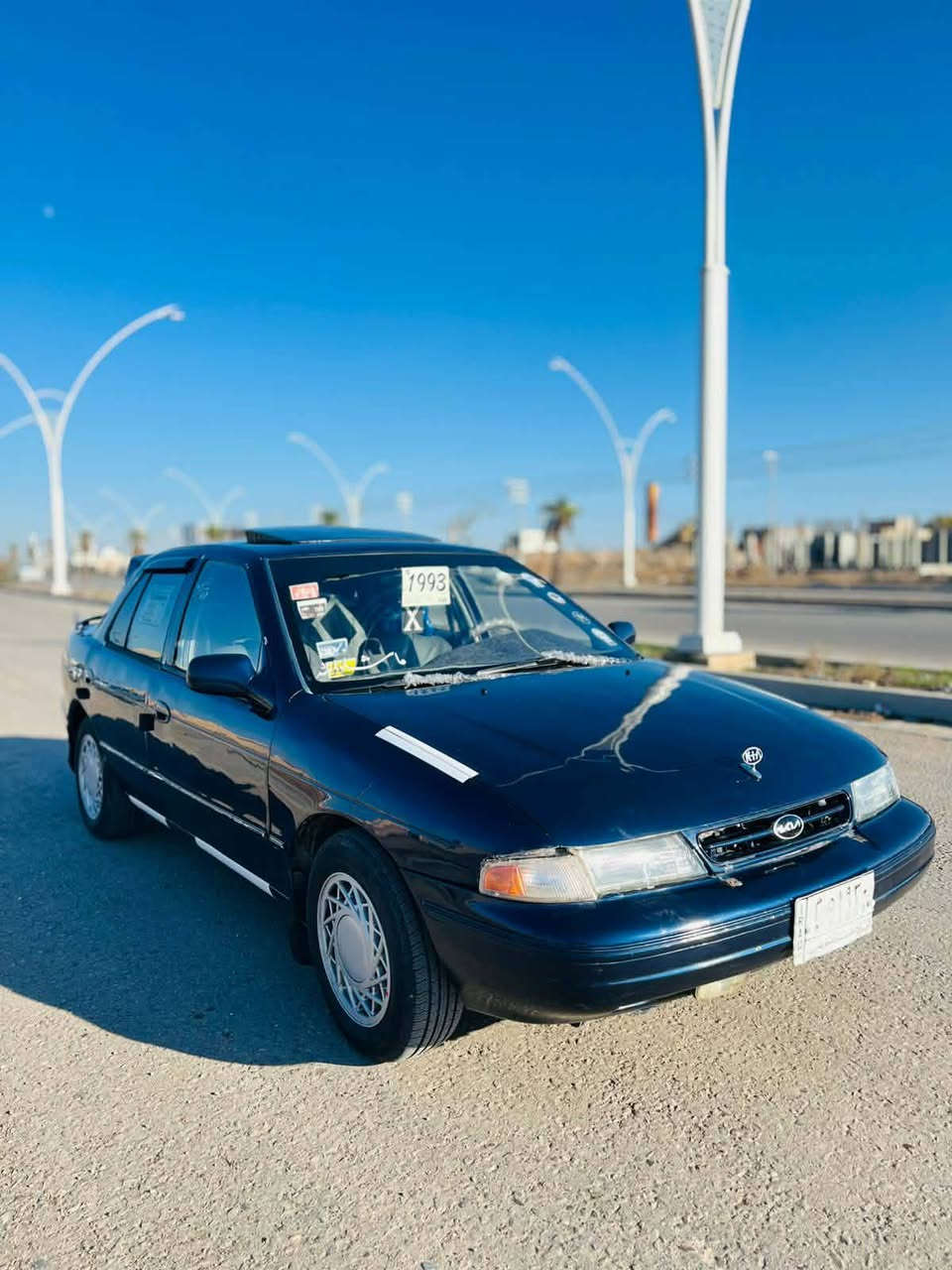 كيا سيفيا موديل 1993
مصبوغه عام لجماليه فقط 
مكفوله رقم بغداد مشروع وطني ***********
تحويل مباشر  تبريد شغال محرك 1600 تخم تاير
