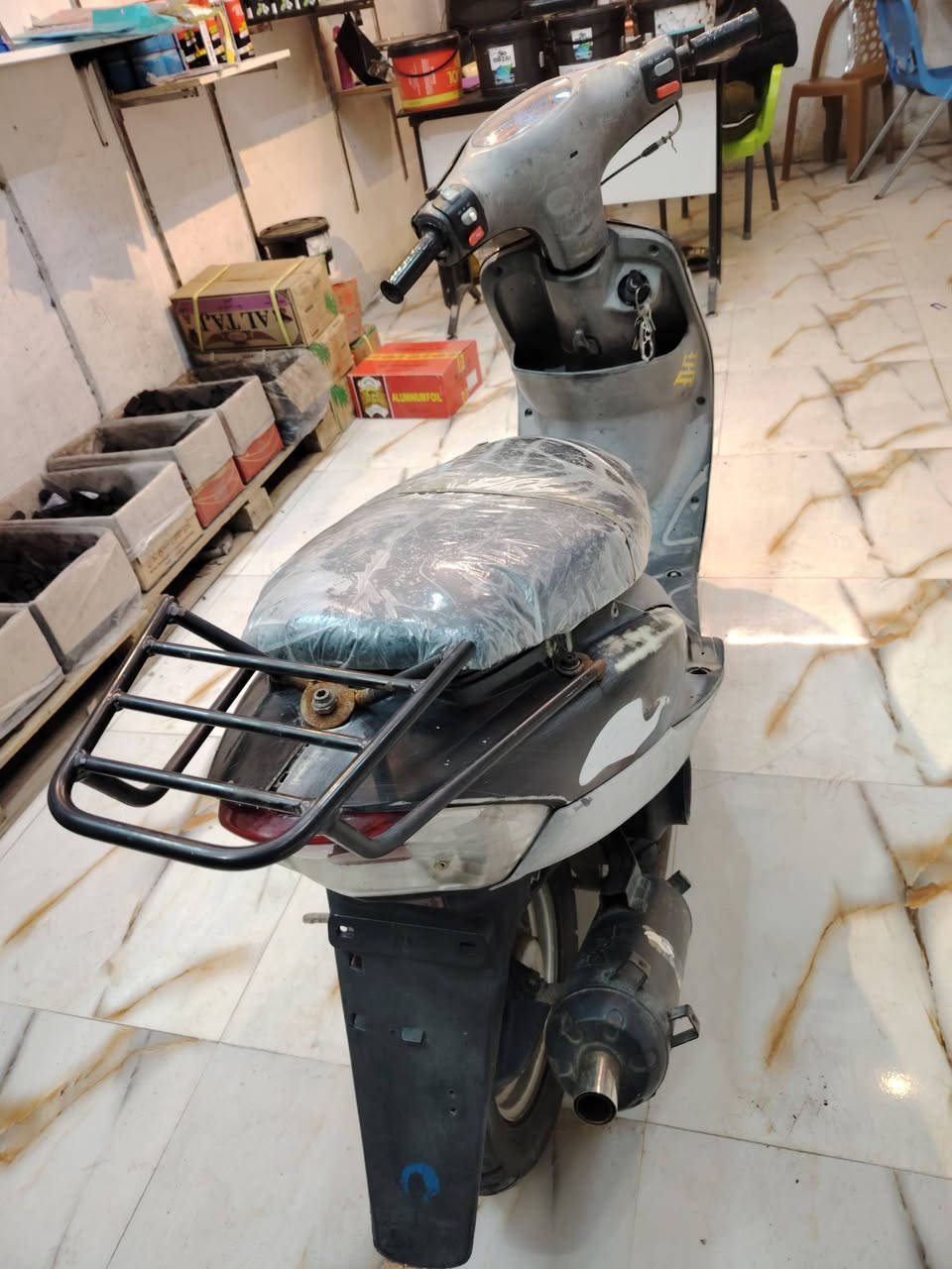 سلام عليكم للبيع ماكس منغوالي  دراجه حلوه مكينه ناعمه كهربائيّات سلف هندر نكره مابيها كل نقص السعر (450) وبيها مجال مكاني بسماية /***********
