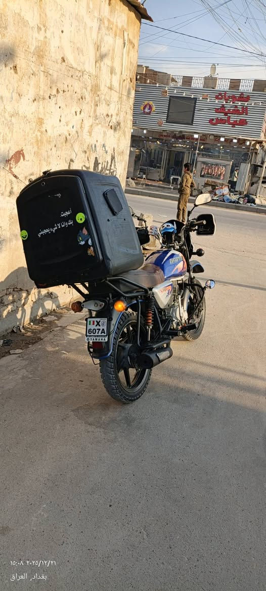بوكسر موديل 2022اوراق دراجة كاملة مبدل بوشة وكالة مال شركة لمحرك ناعم  كهربايات كلها شغالة دراجة ماتعيب سعر1350بيها مجال لخاطر جية عنواني مدينة صدر الورفلي ***********
