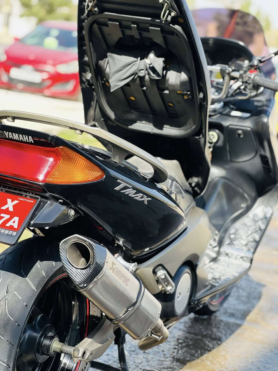 سلام عليكم تي ماكس موديل 2008 صارله شهر أو اقل نازله من الرمبه دراجه جديده خير من الله كفاله عامه من مكينه وكفرات دراجه مال مزاد 
*********** هاذه بي واتساب بس
*********** هاذه مفتوح  رصيد@إشارة
30 وبيه مجال عله كد الجيه
