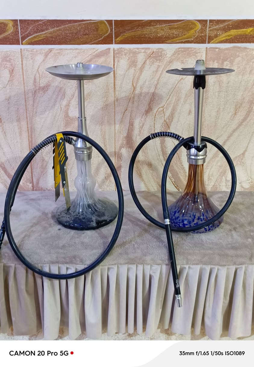 سلام عليكم نراكيل للبيع السعر الواحد (20الف)اثنينهم (35الف) غراضهم وياهن💐☑️
الرقم***********
