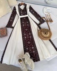 فستان رمضاني • قطع أخيرة • مقاسات ٣٨-٤٨