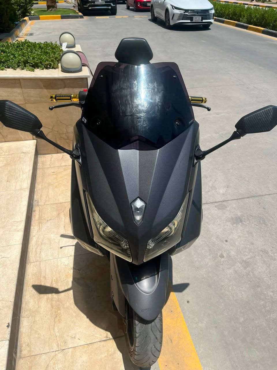 TMAX 2014
بلاك ماكس يابانية Abc الدراجة جديدة وكالة ماشيه 23 الف حقيقي دشبول أحمر عليه يدات سكليتر  صفر تجو ا  خلفية  ذيل كامل ويا قاعده مالته بلاديه كاربون فايبر والدراجة سوفت عينك إذا تعجبك هلا بيك  جيب فيتر وافحص بعينك وشوف ول سعر 47 ورقه  ***********  مكاني بغداد  رصافه مو شراي لاتدز ولا تسئل ..
