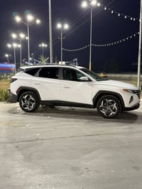 توسان 2024 وارد أمريكي مواصفات السياره كشنات جلد 4ويل فتحه. حادثهه جام...