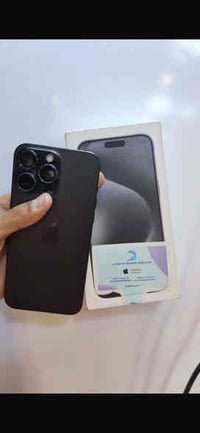 للبيع ايفون 15pm ذاكره 256 بطاريه 95 الجهاز كله شغال علفحص فقط (بطاريت...