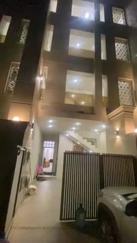 شقة الأرضي مؤثث لليجار مساحة ١٥٠ (٢نوم وصاله ومطبخ وحمام وكراج (اليرمو...