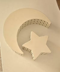 صحن هلال ونجمة • للحلويات • تعليقة حايط