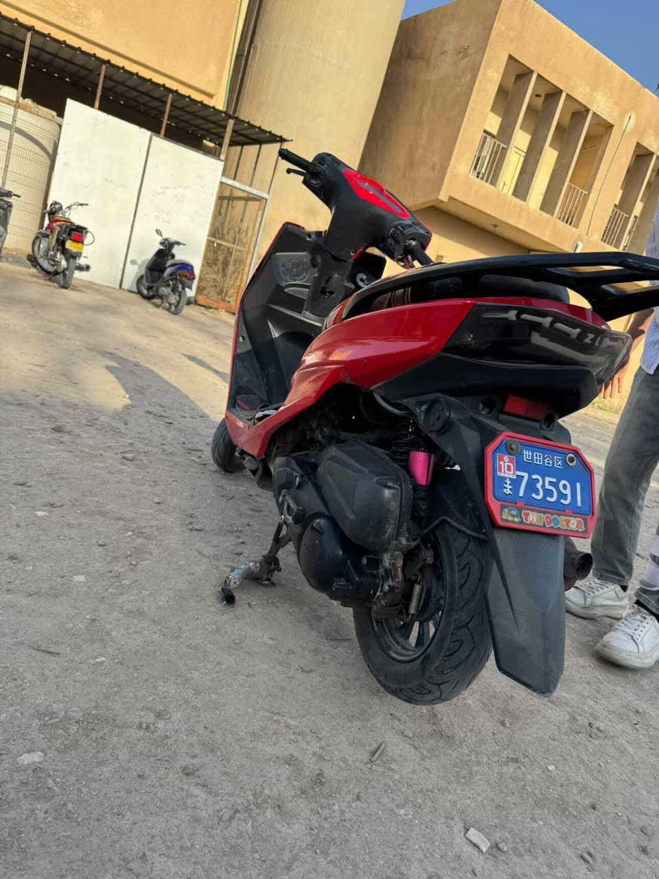 السلام عليكم
شباب دراجه سكنس نثية مديل 2024 طالعه بل2025 المكينه علوضعية الوكاله بس عندك الضربة الي صايره بالبجم الامامي للعلم الرگبه موس هيه والشاصي لا عواج ولا ميله عداد الكتروني  كهربائيات كامله من كل نواحيها 
1-عالي
2-ناصي
3-دبل أشارة
4-اشاره يمنه
5-اشاره يسره
6-اشاير خلفيه 
7-سطاب خلفي مال بريك امامي و خلفي
8-حساس امان
بريكات امامي خلفي دسكات مو بنزات 
الدراجه معروضه 400 بيها مجال ومراوس بگير حربي لو أصولي
الرقم: ***********
المكان كربلاء حي العسكري
