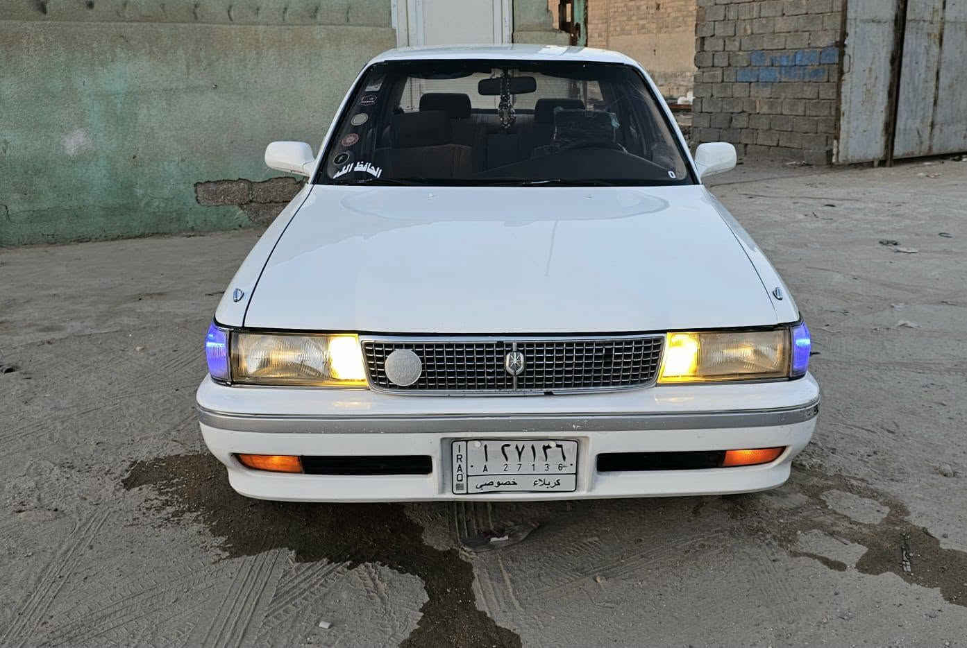 مارك  موديل 1991تبريد شغال حداديه جديده 
مكينه ونجي جديده دشبول جديد رقم كربلاء 
مكفوله من كص وضربه سعر 55
***********
