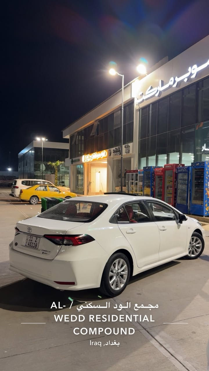 السلام عليكم للبيع فقط.......
كورلا هايبرد موديل ٢٠٢٤ 
ماشيه ١٧.٠٠٠ الف كيلو فقط 
كامل الموصفات 
كشن كهرباء 
داخل احمر 
ام الرادار والستيرن خياط 
بيها كم رصعه بسيطات عل وضعهن ممسوي شي بيهن وبالدعاميه شخط مكحل فقط 
مكان السياره بغداد نفق الشرطه 
السعر ١٤.٨٠٠$ مجال جداً بسيط 
***********
