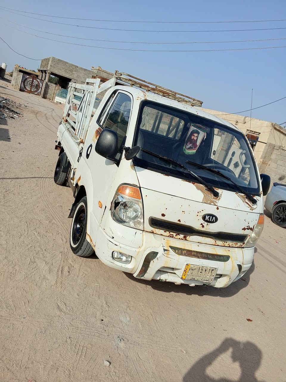 السلام عليكم
كيه بنكو مديل 10 
كفاله ضربه وصبق وشاصي
مكينه كير حداده تخم تاير  كهربيات جاهزه مكينه 4000
السعر 70 وبيها مجال حق الجيه ‏
العنوان البصره الزبير 
مكلف بالنشر الخاص مغلق 
‪0773 815 4139‬‏
