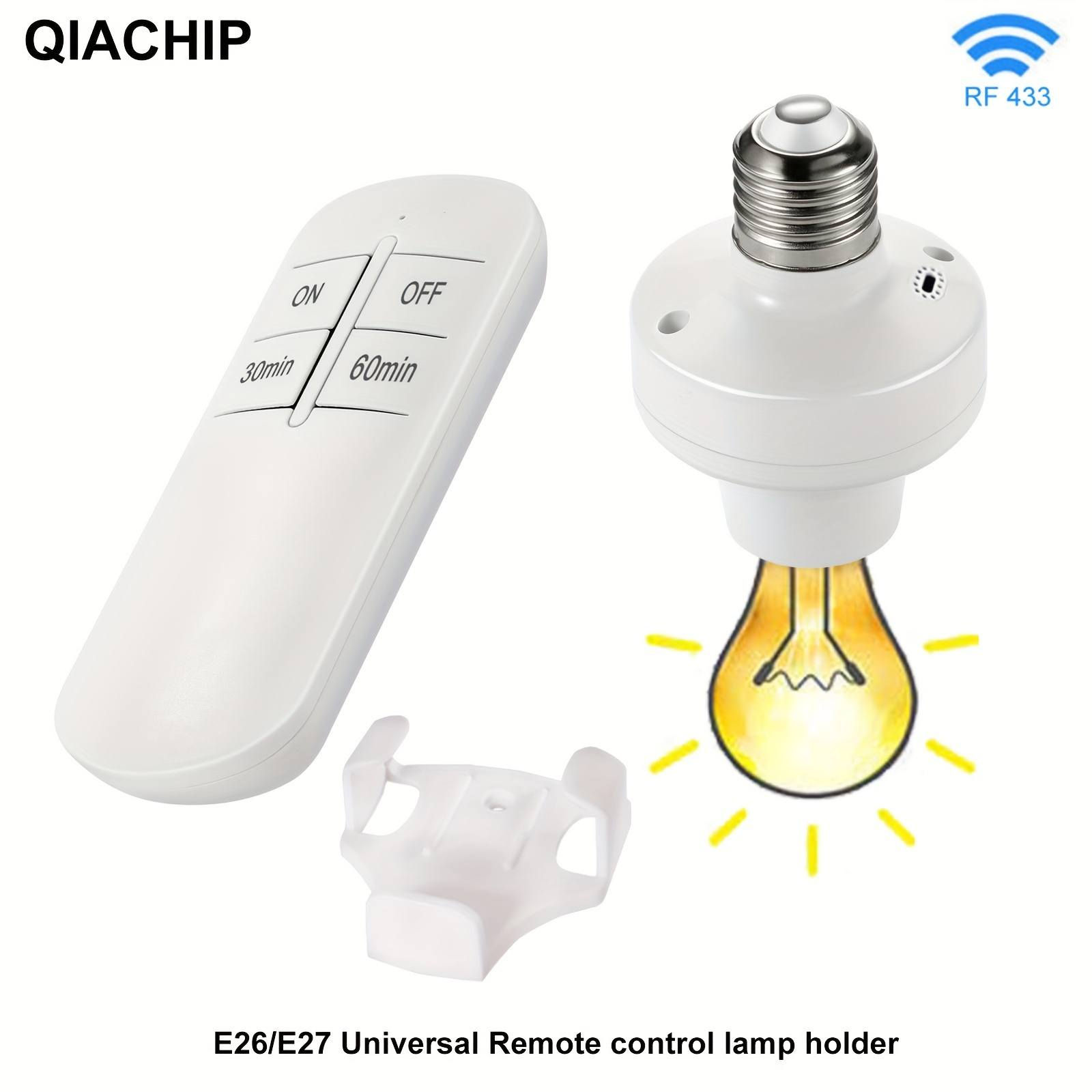 هذا المنتج هو حامل مصباح ذكي يعمل عبر الواي فاي، ويُعرف باسم Woolley WiFi Smart Switch E27.
￼Amazon UK

التحكم عن بعد: يتيح لك تشغيل وإطفاء المصابيح من أي مكان باستخدام تطبيق الهاتف الذكي (مثل eWeLink).
التحكم الصوتي: متوافق مع المساعدين الصوتيين مثل Amazon Alexa و Google Home للتحكم في الإضاءة بدون استخدام اليدين.
الميزات الذكية: يتضمن وظائف لضبط المؤقتات، وإنشاء مشاهد إضاءة ذكية، وجدولة التشغيل تلقائيًا.

المواصفات الفنية: يعمل بجهد تيار متردد يتراوح بين 100 و 240 فولت، ويناسب مصابيح E27 اللولبية القياسية
هذا المنتج هو حامل مصباح ذكي يعمل عبر الواي فاي، ويُعرف باسم Woolley WiFi Smart Switch E27.


**إذا كنت صاحب هذا الإعلان وتريد حذفه لأي سبب، رجاءا أرسل رسالة إلى الدعم الفني**
