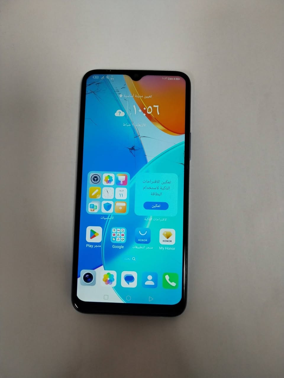 متاح جهاز هونر إكس ٦ ذاكرة ١٢٨ السعر ٦٥ بيه صدعات بسيطة جهاز مامفتوح شرط الفحص مكاني الجربوعية الثانية للاتصال على الرقم ***********
